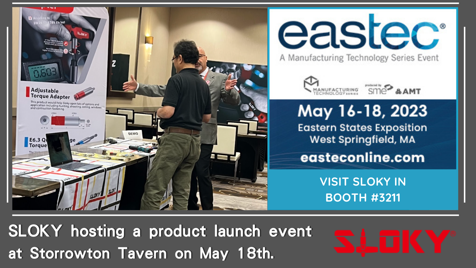 حدث إطلاق منتج في حانة ستورووتون في 18 مايو.